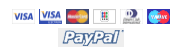 Pay to bank account or with VISA, Mastercard or PayPal
